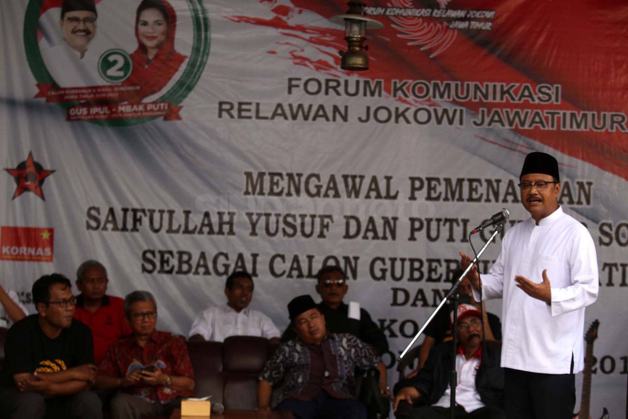 Relawan Jokowi Dukung...