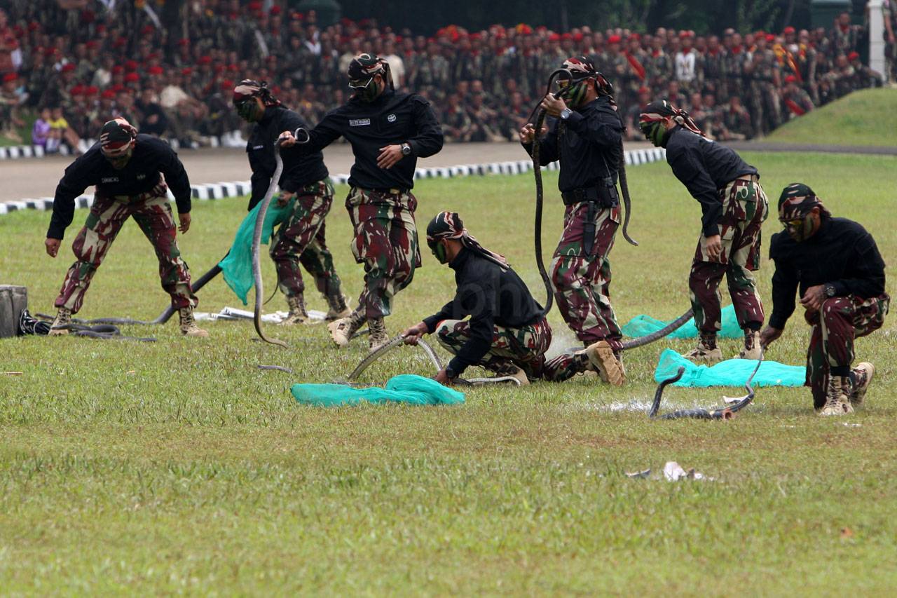 Kopassus Gelar Serah...