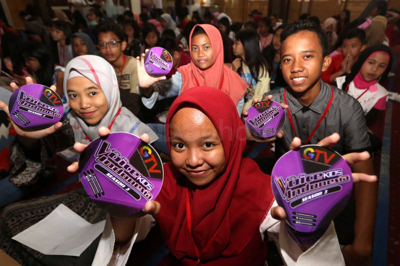 Audisi The Voice Kids...