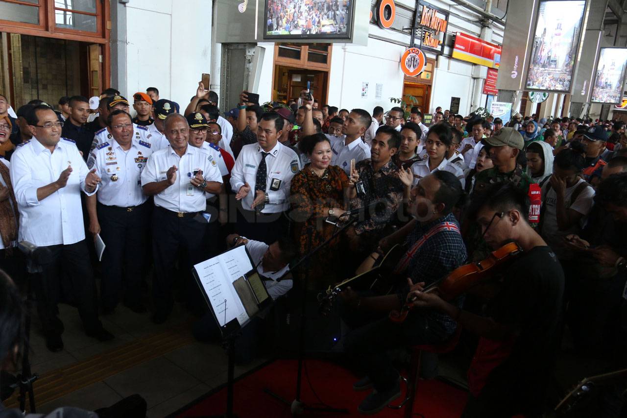 Sosialisasi Mudik Gratis...