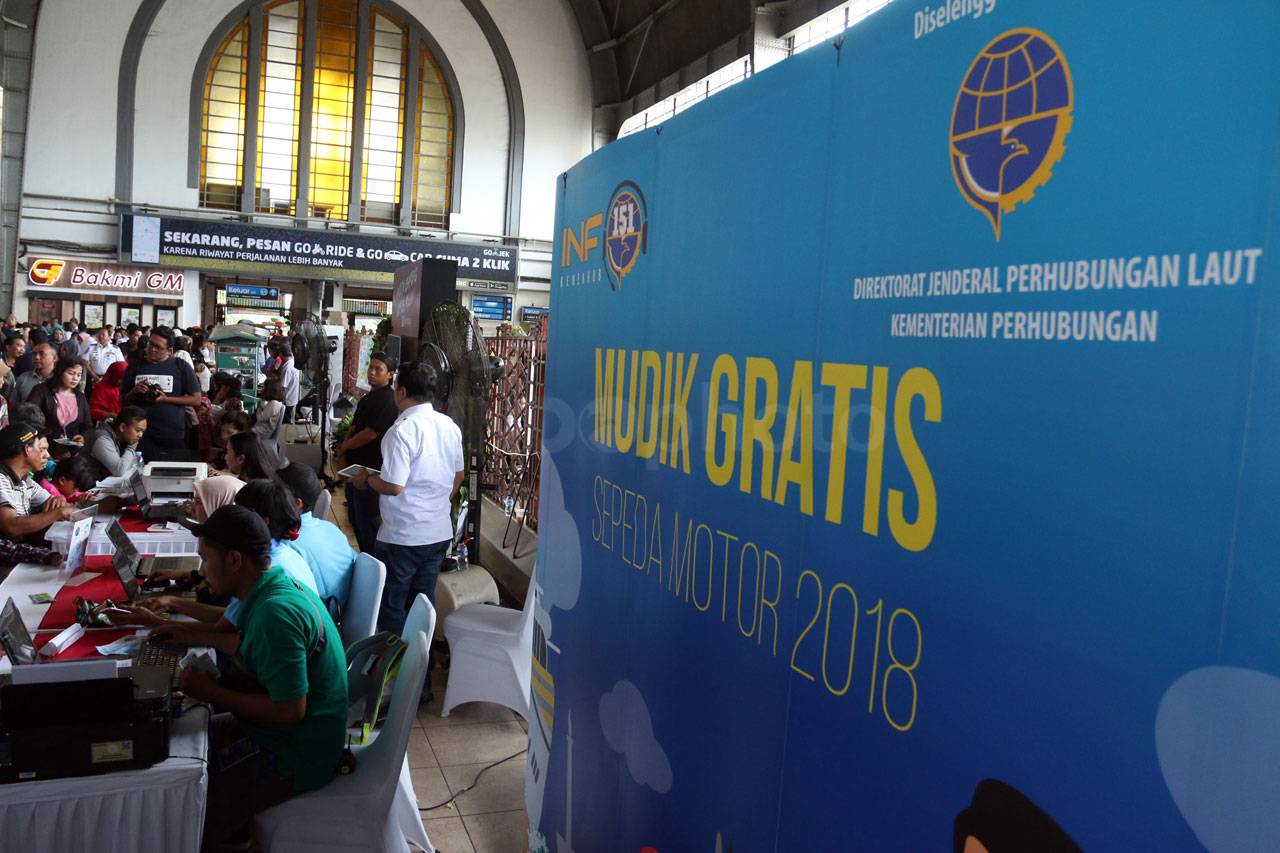 Sosialisasi Mudik Gratis...