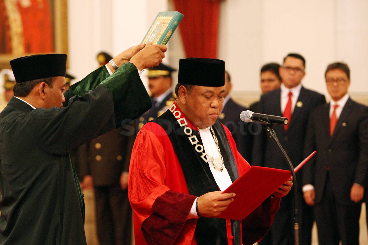 Presiden Jokowi Saksikan...