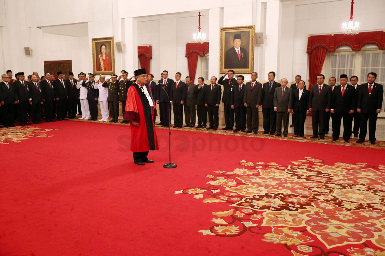 Presiden Jokowi Saksikan...