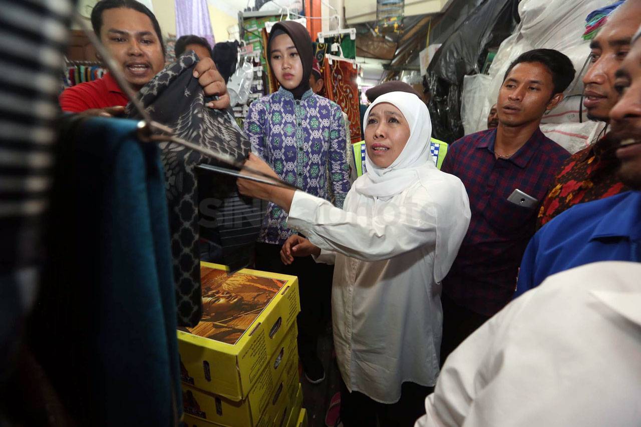 Cagub Khofifah Blusukan...