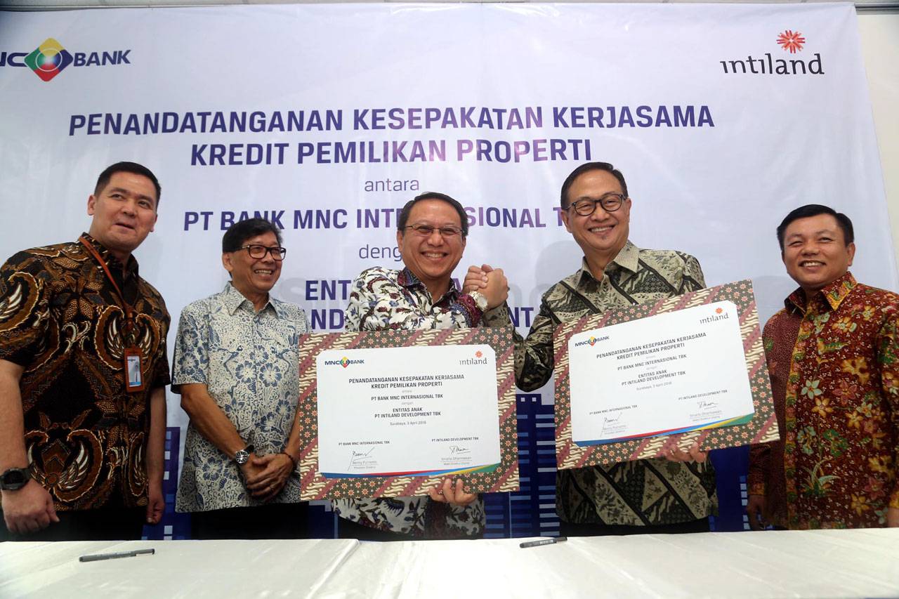 MNC Bank Gandeng Intiland...