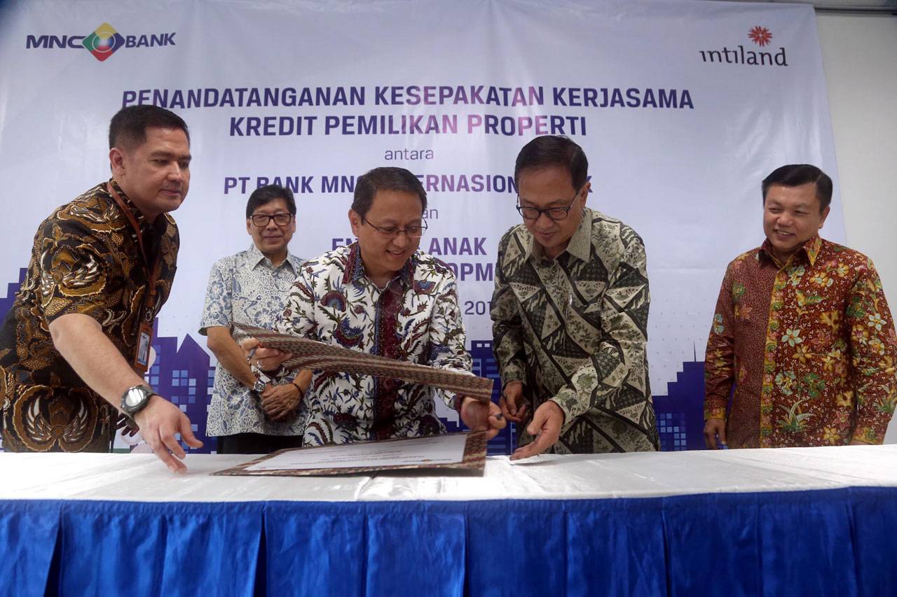MNC Bank Gandeng Intiland...