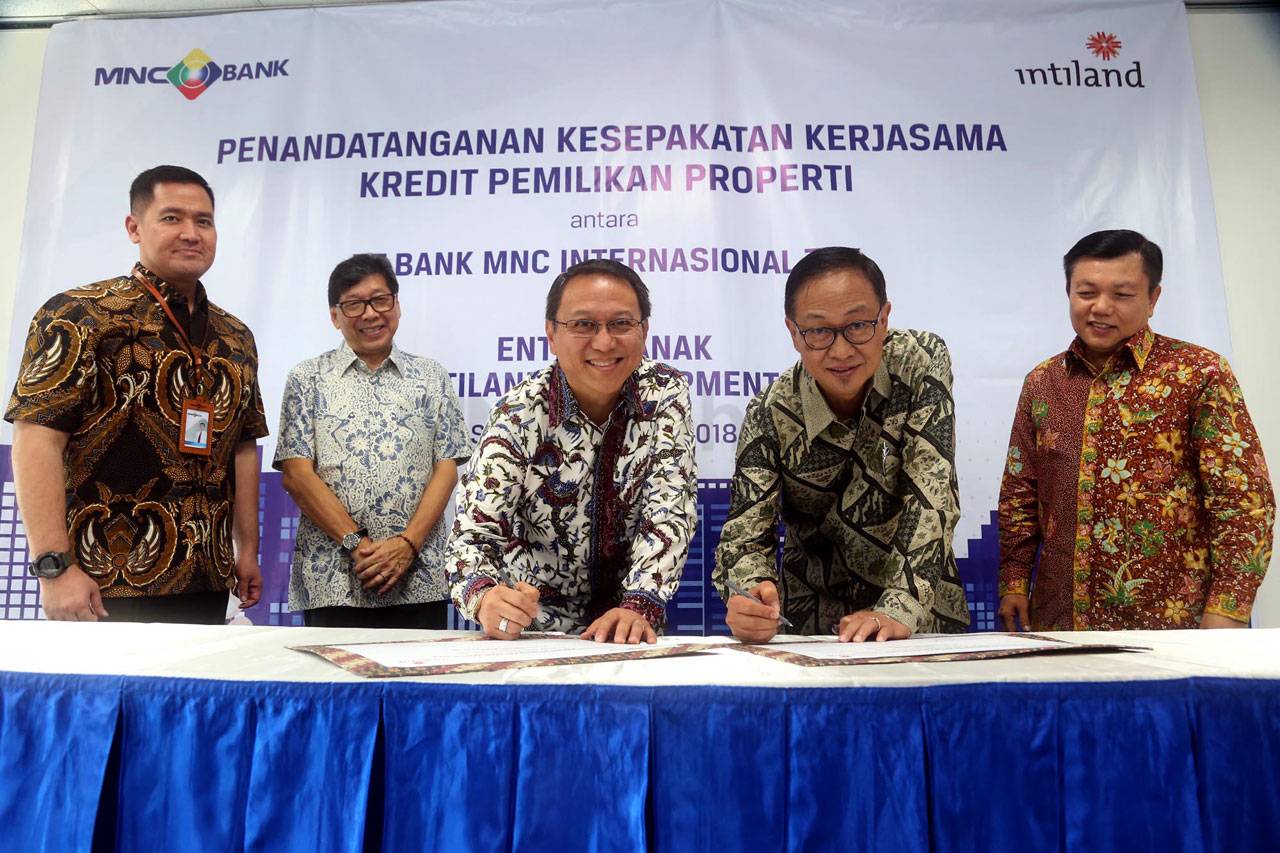 MNC Bank Gandeng Intiland...