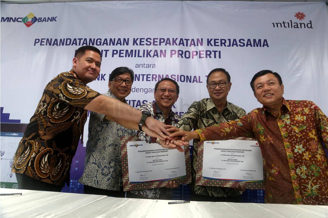 MNC Bank Gandeng Intiland...