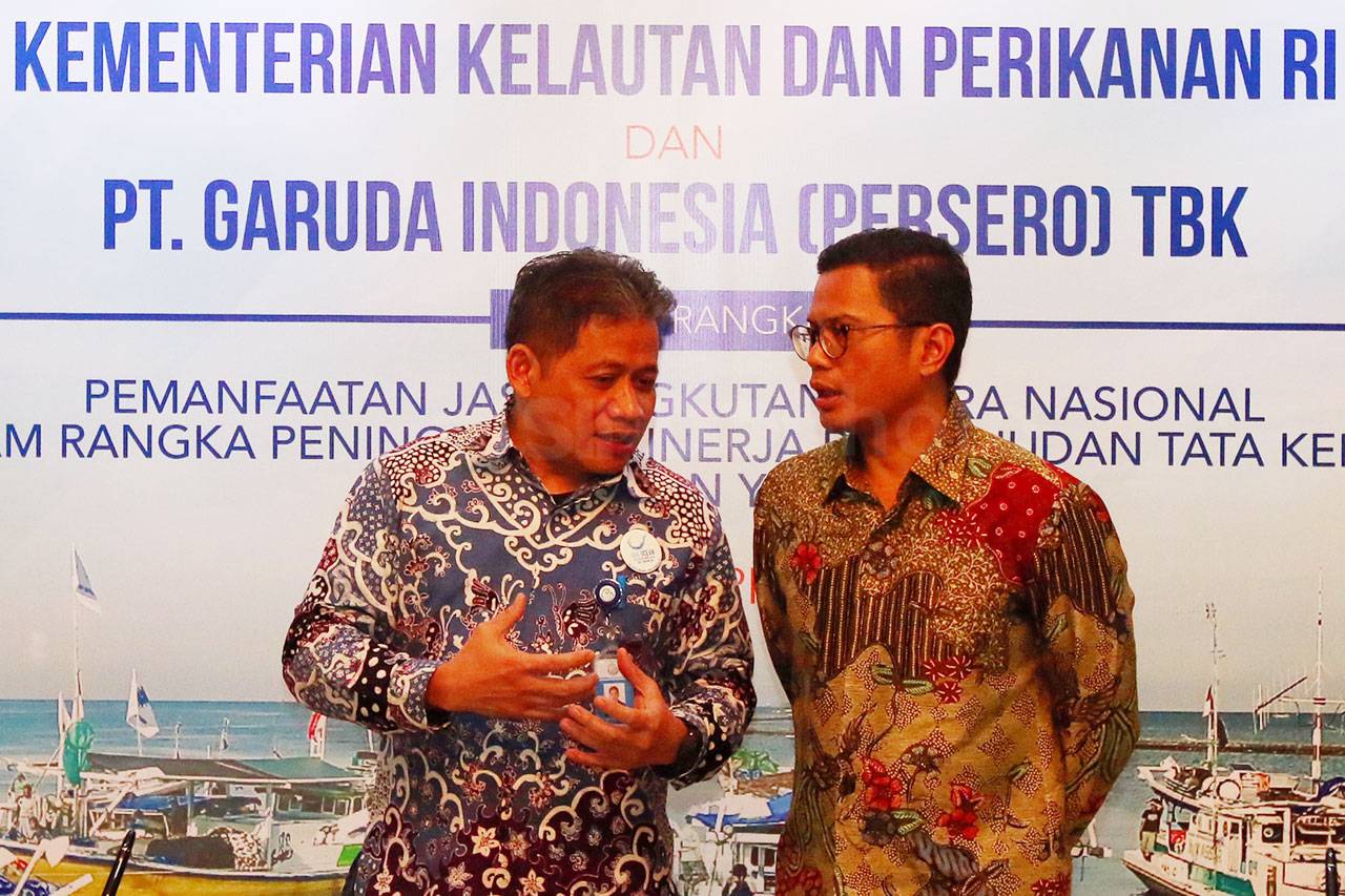 Garuda dan KKP Tandatangani...