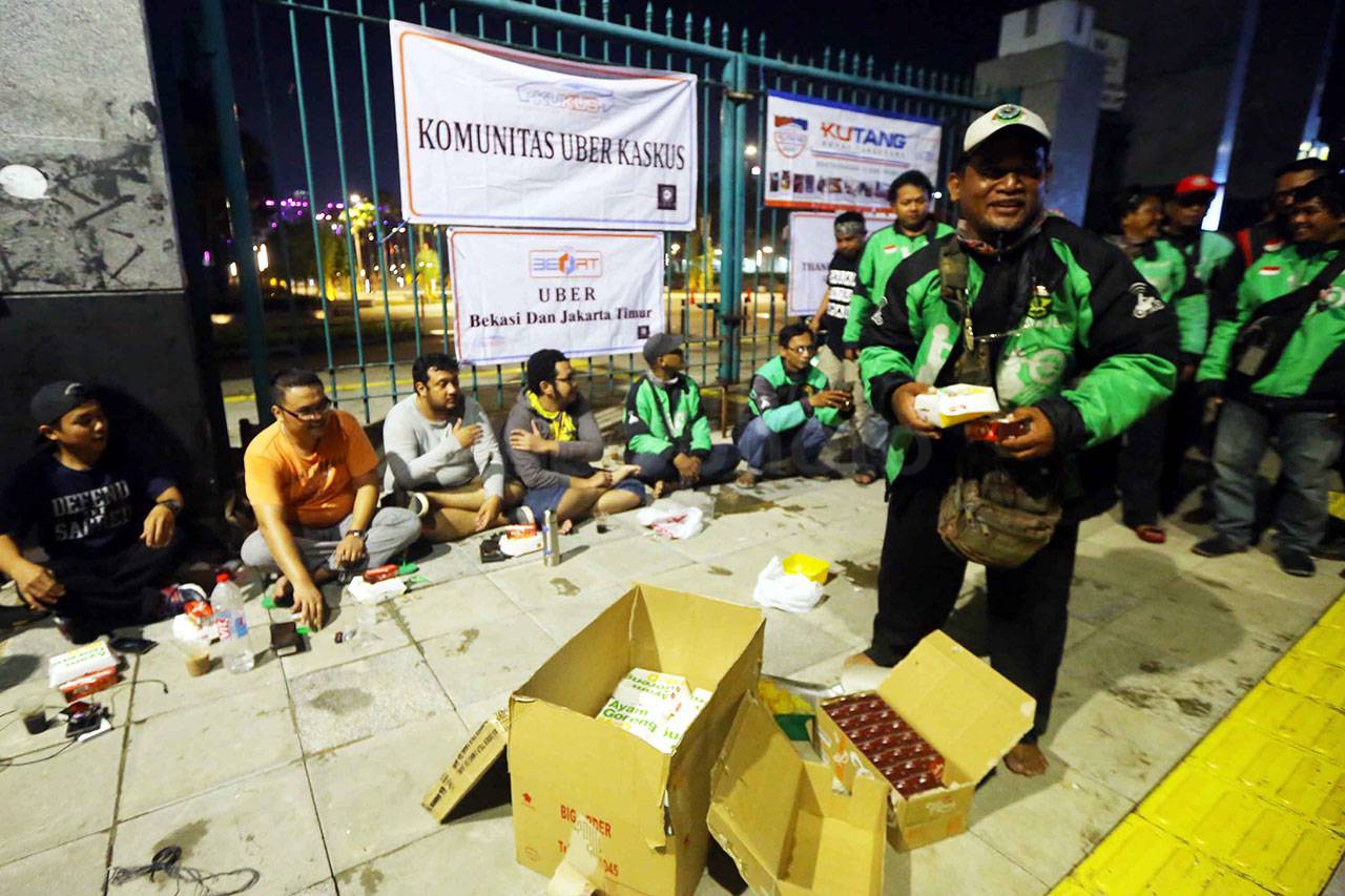 Solidaritas Driver Gojek...