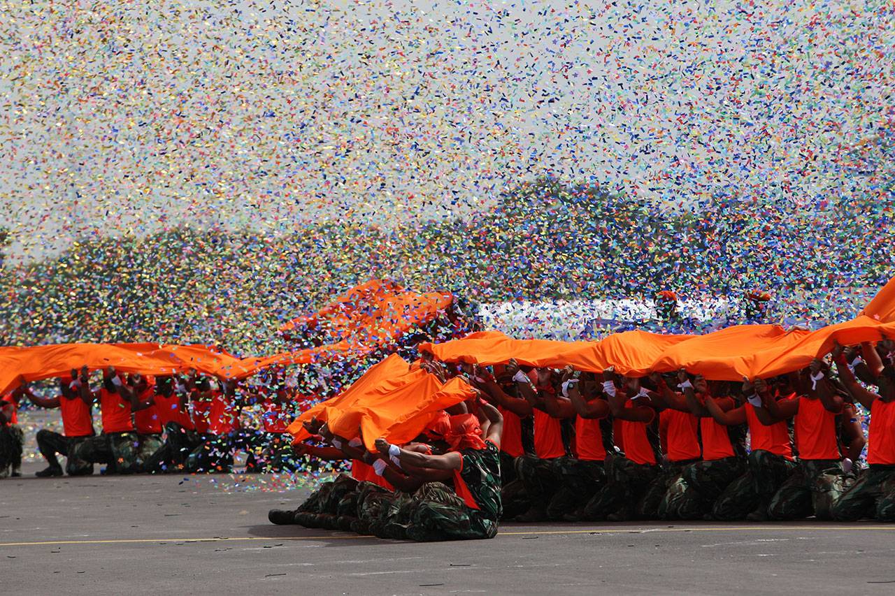 Puncak HUT ke-72 TNI...