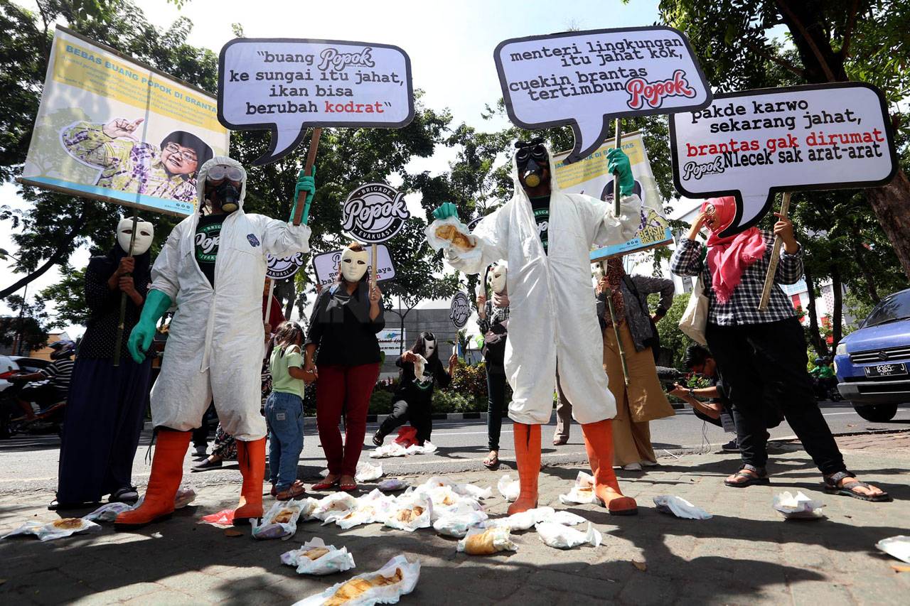 Aksi Gerakan Sadar Popok...