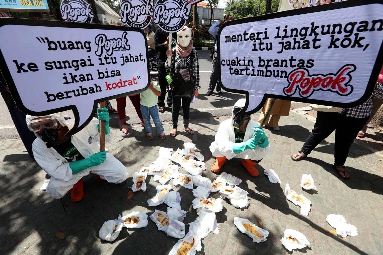Aksi Gerakan Sadar Popok...
