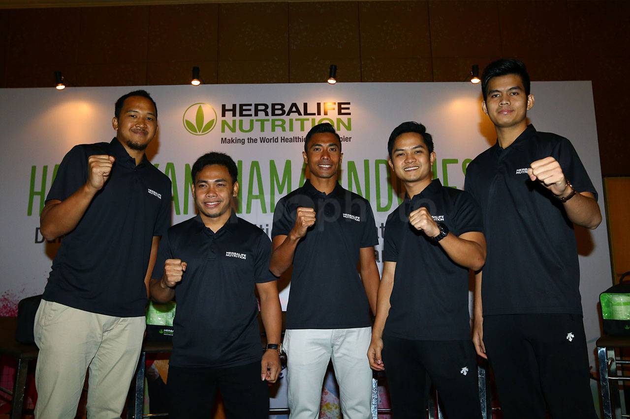 Herbalife Dukung Atlet...