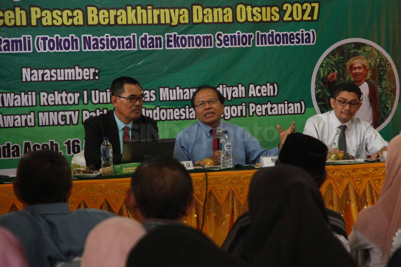 Kujungi Aceh, Rizal...