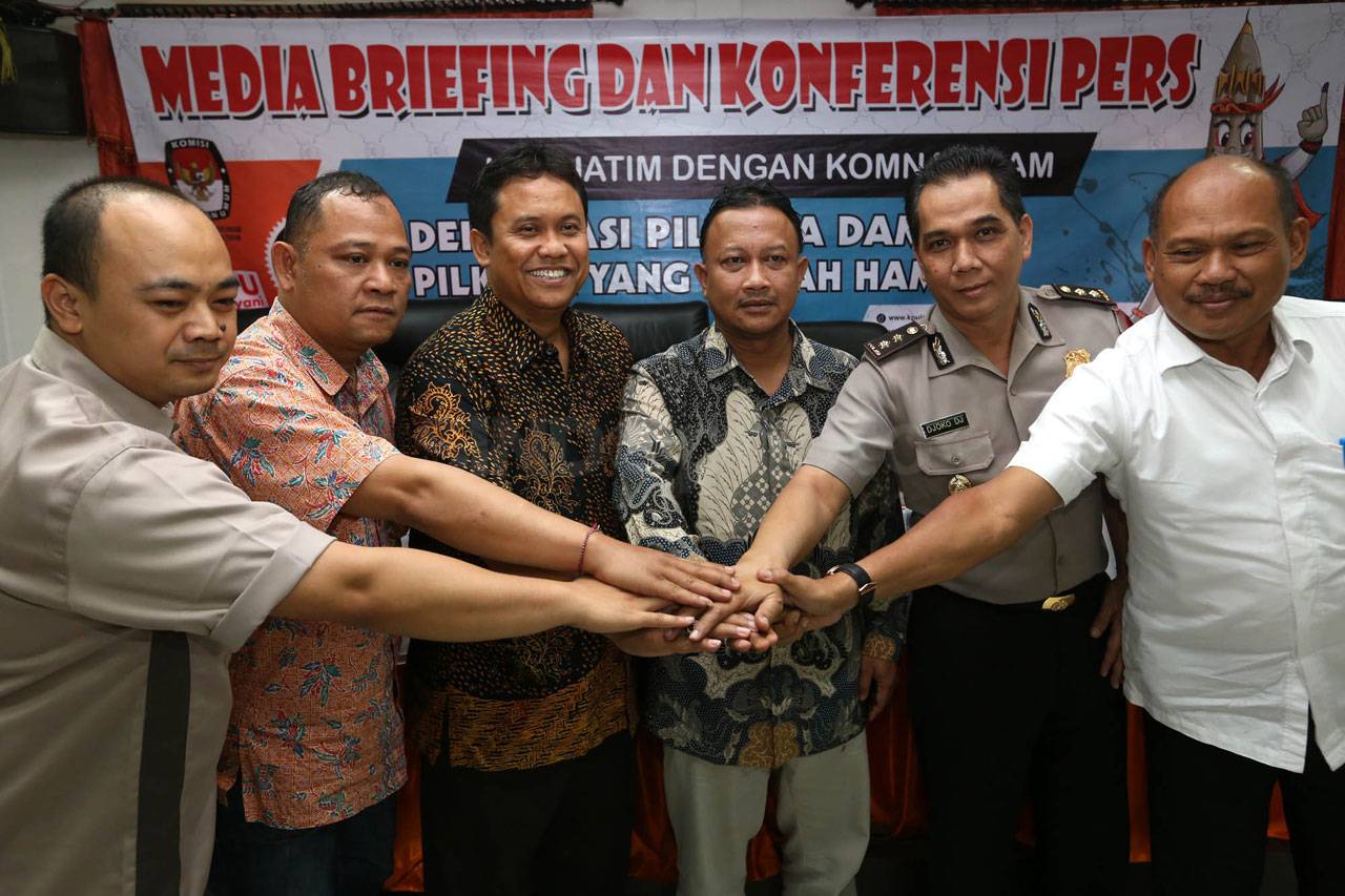 KPU Jawa Timur dan Komnas...