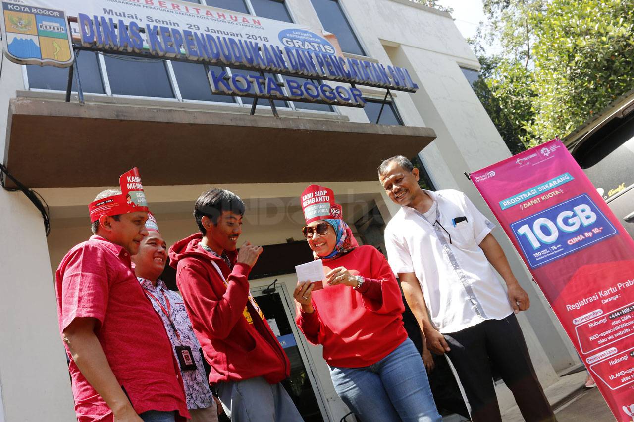Telkomsel dan Dukcapil...