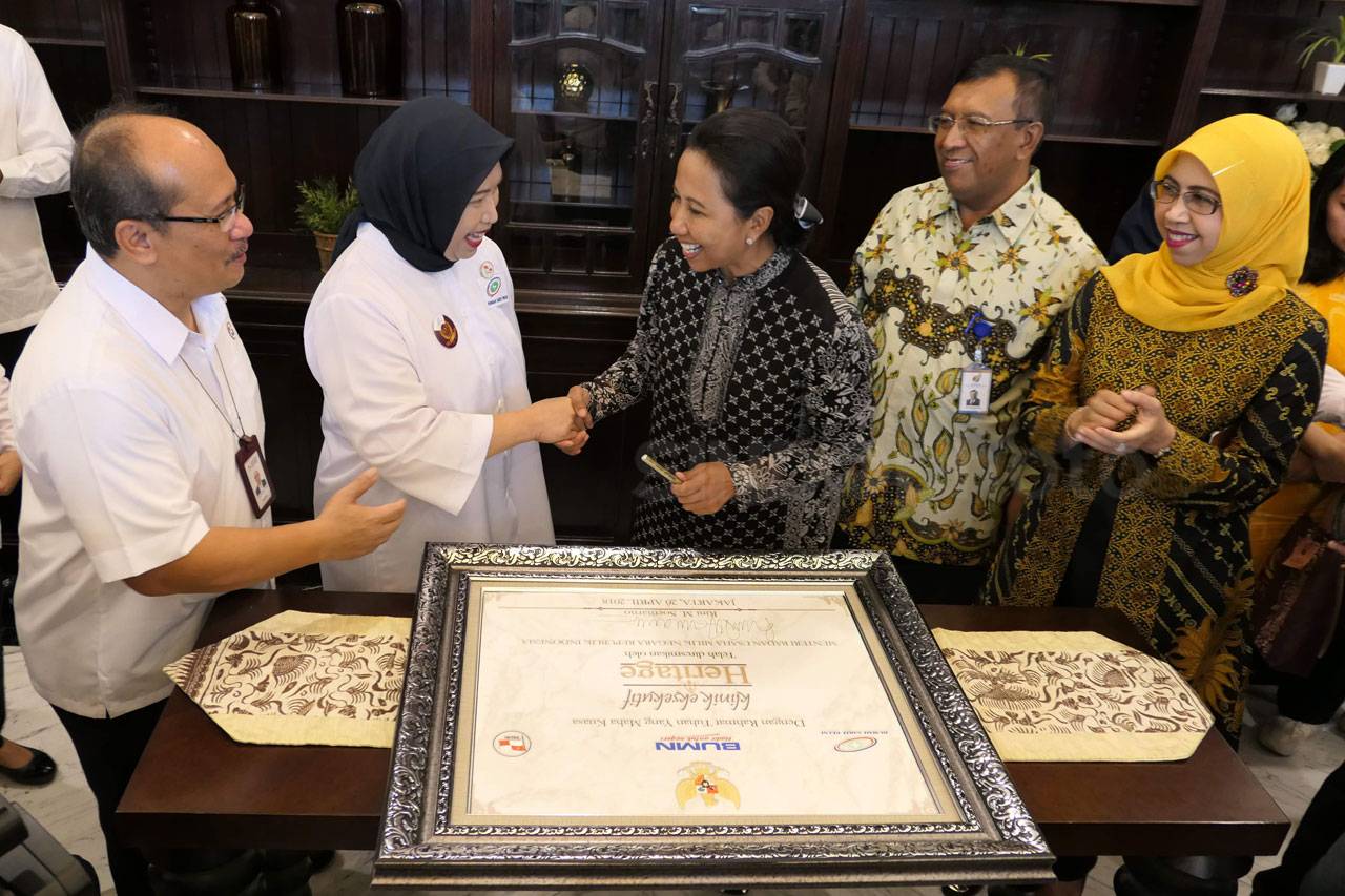 Menteri BUMN Resmikan...