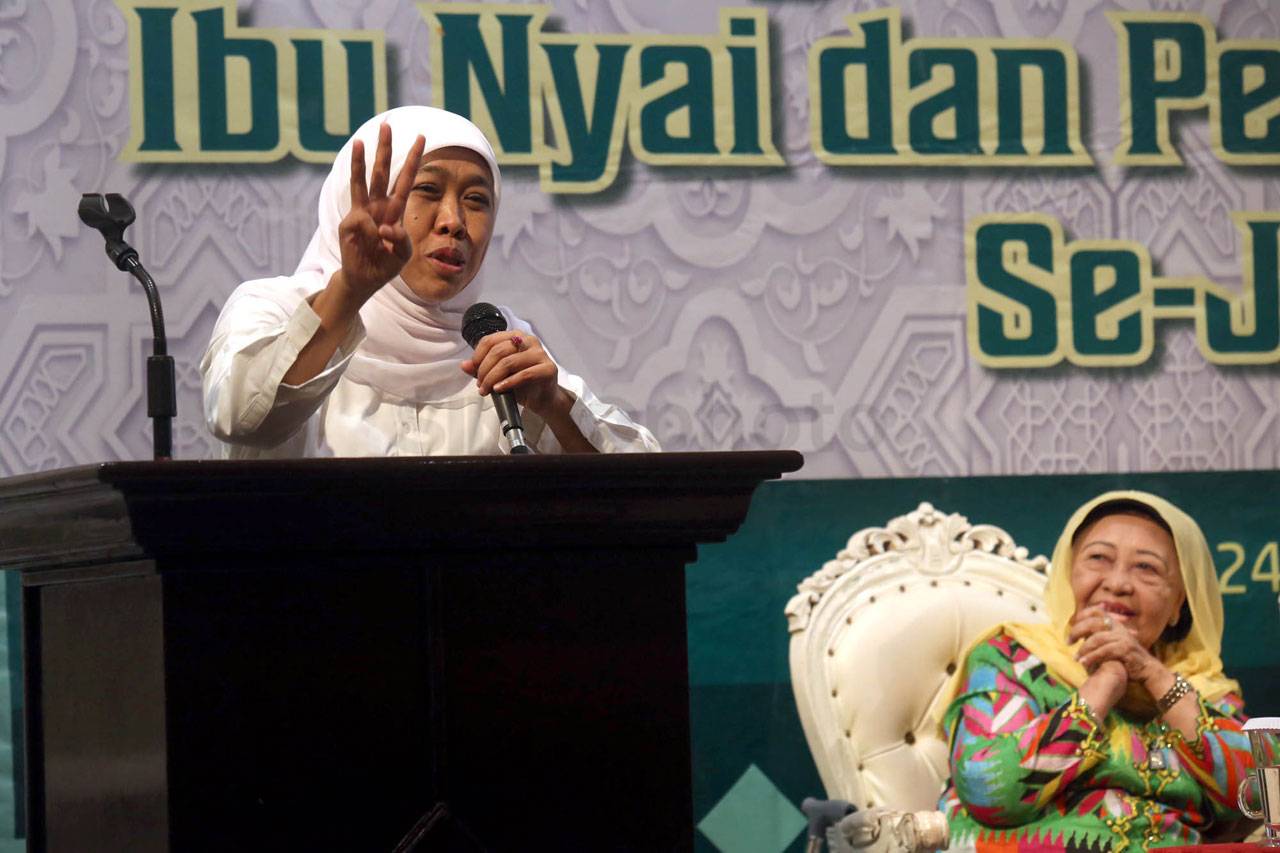 Cagub Khofifah Blusukan...