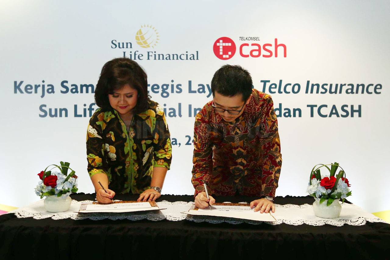 Sun Life Gandeng TCASH...