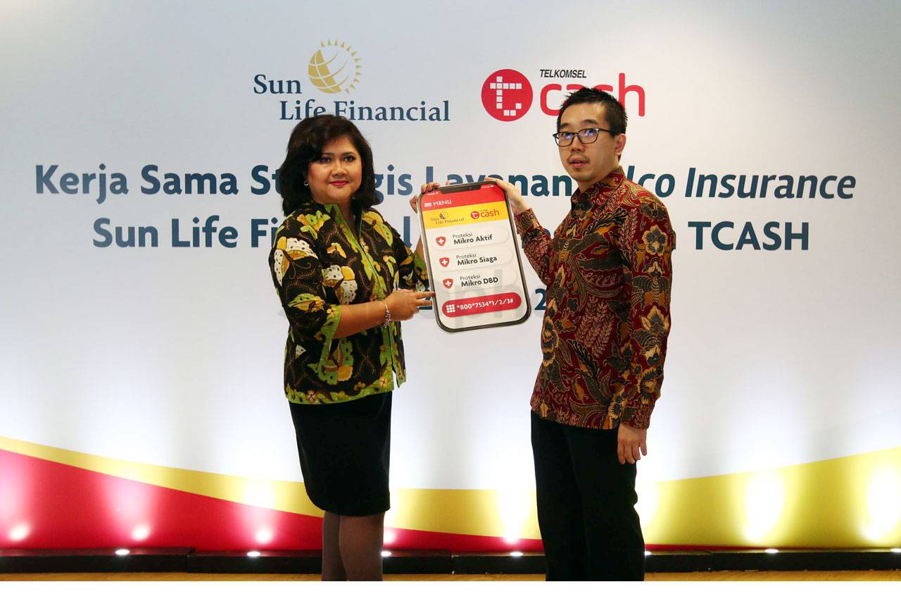 Sun Life Gandeng TCASH...