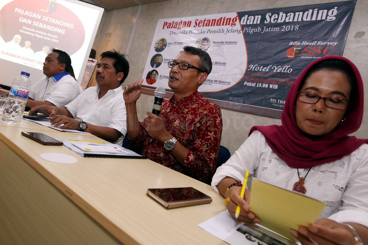 Survei SSC, Khofifah...