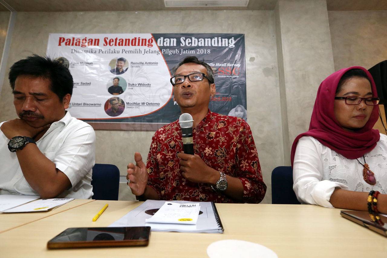 Survei SSC, Khofifah...