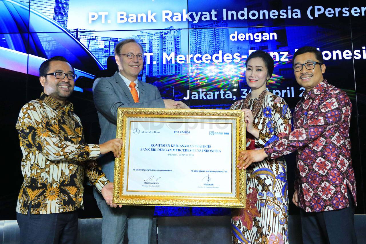 BRI dan Mercedes Jalin...