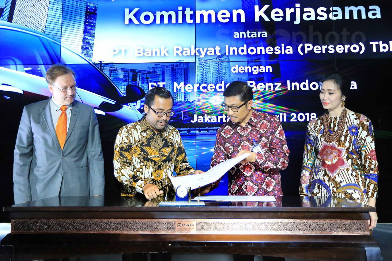 BRI dan Mercedes Jalin...