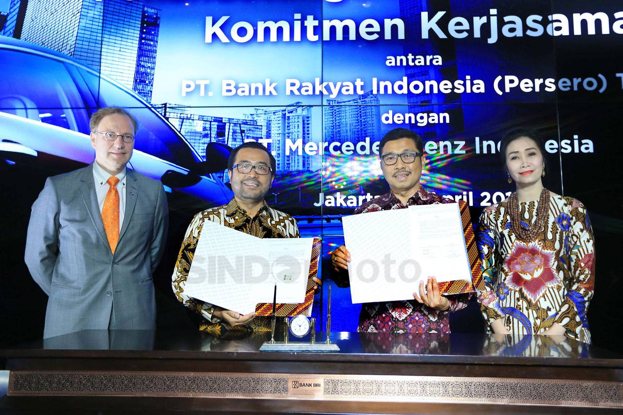 BRI dan Mercedes Jalin...