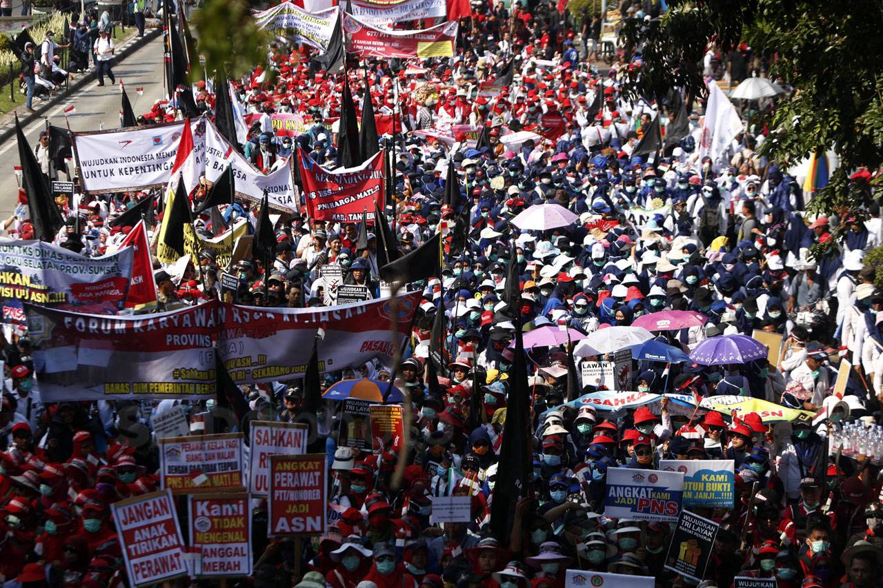 Aksi Mayday 2018 di...