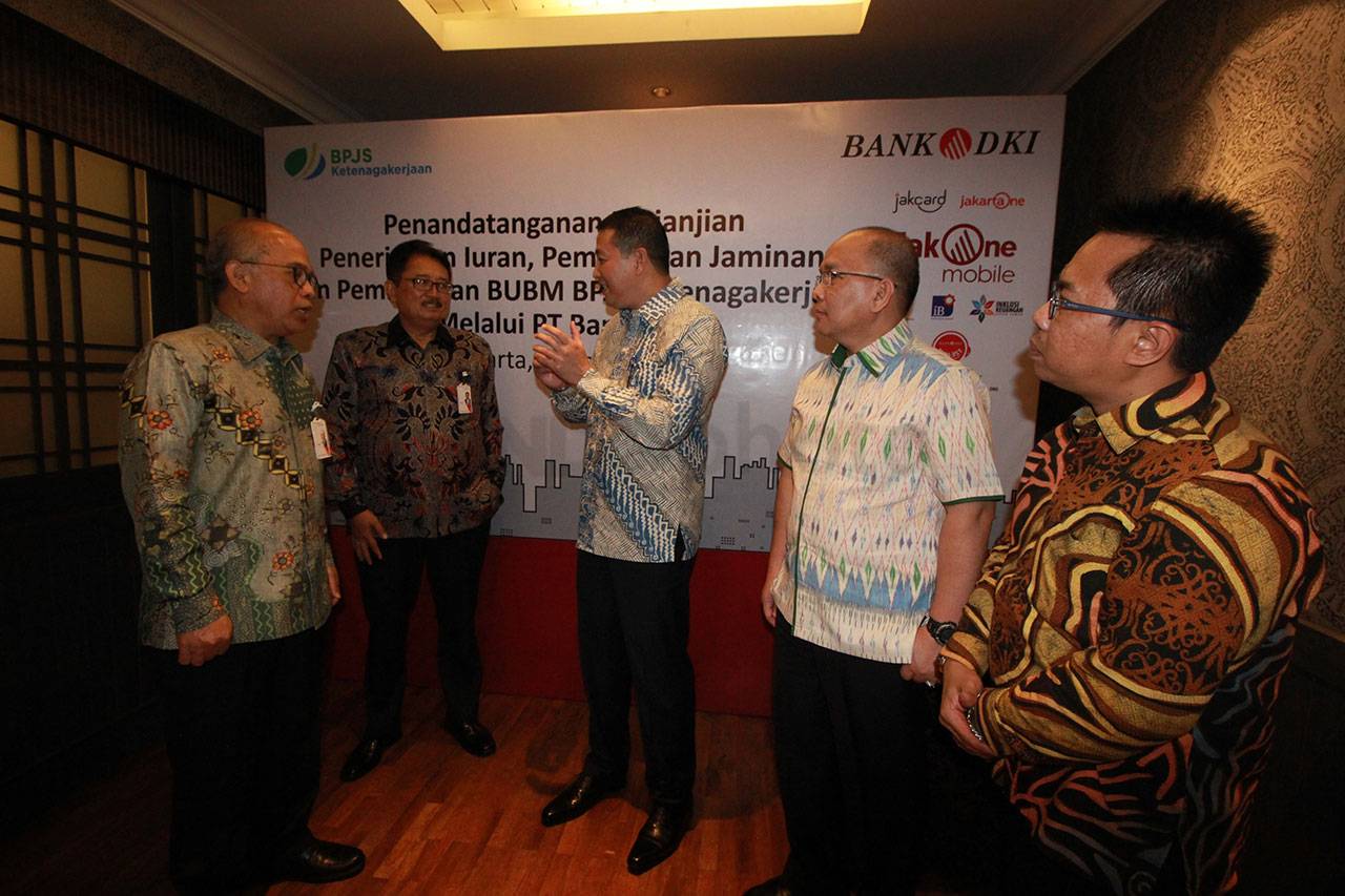 Bank DKI dan BPJS Ketenagakerjaan...