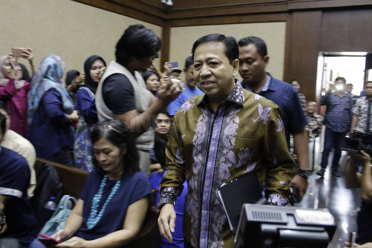 Setya Novanto dan Istri...