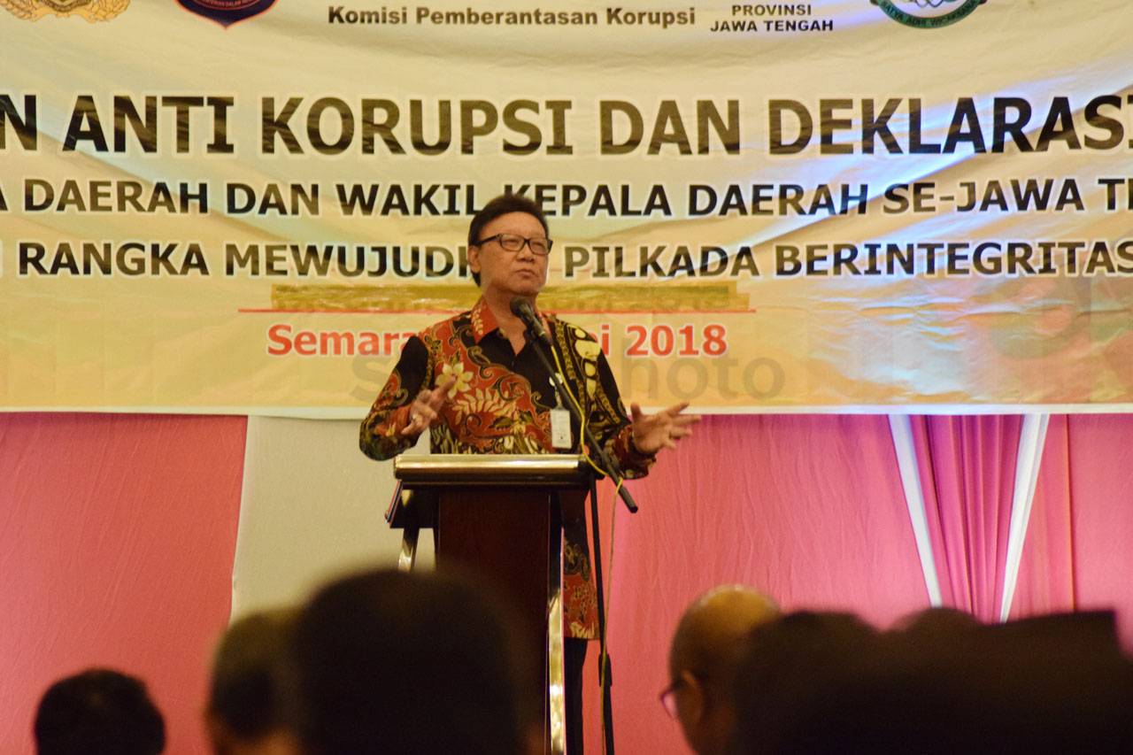 Mendagri Hadiri Pembekalan...