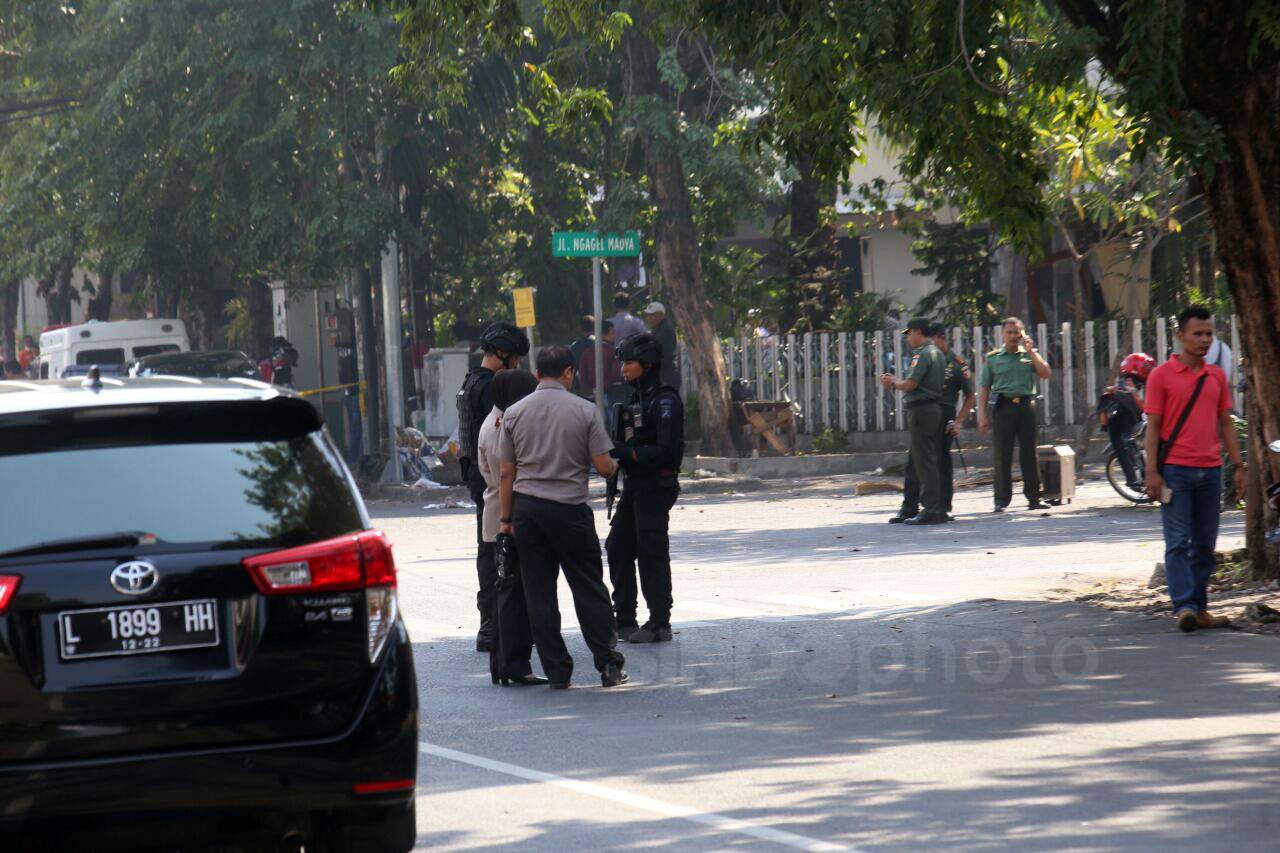 Polisi Amankan Lokasi...