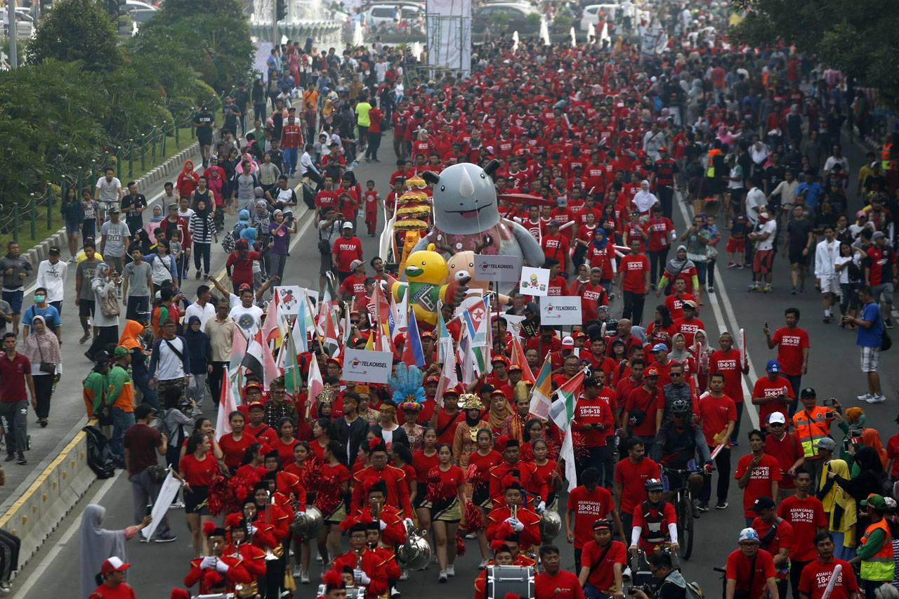 Telkom Group Ikuti Parade...