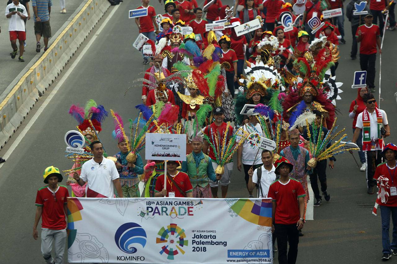 Telkom Group Ikuti Parade...