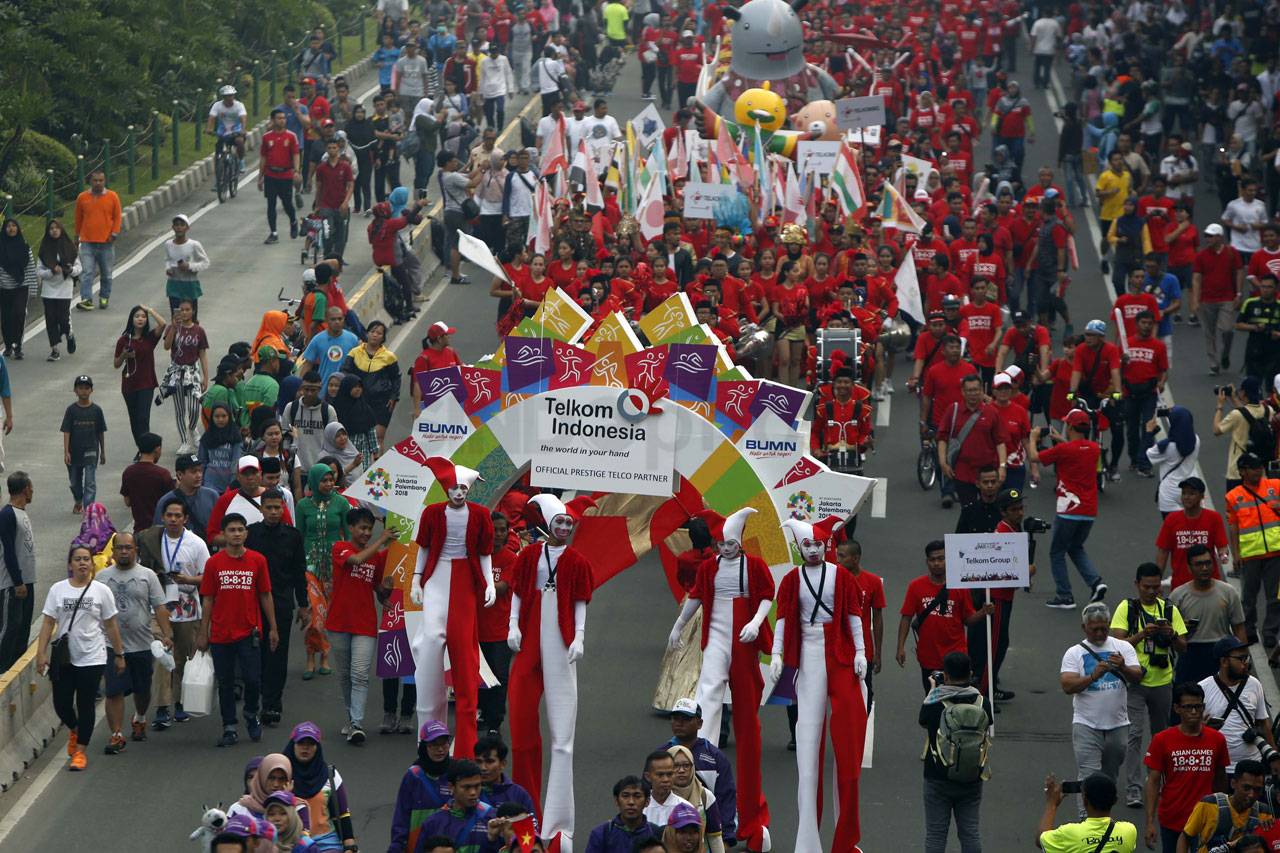 Telkom Group Ikuti Parade...