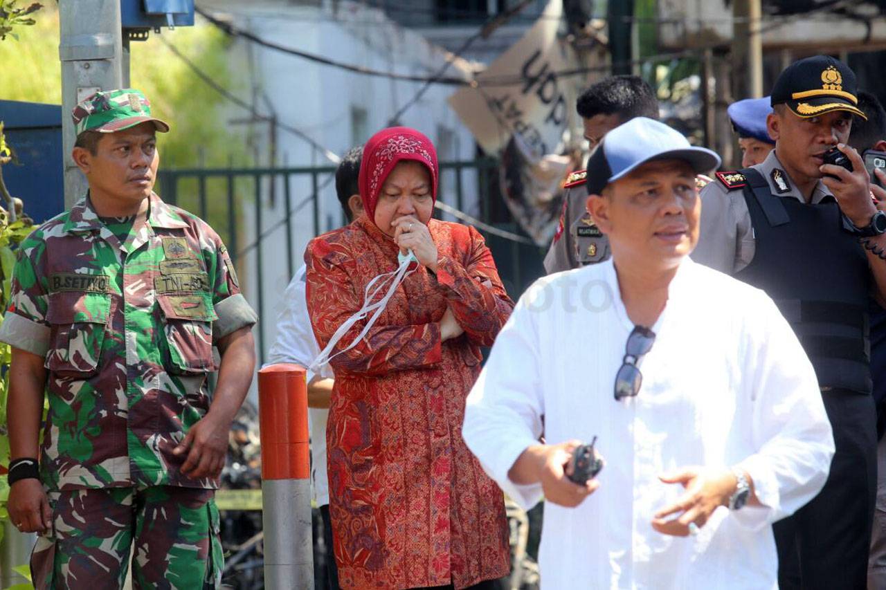 Wali Kota Risma Tinjau...