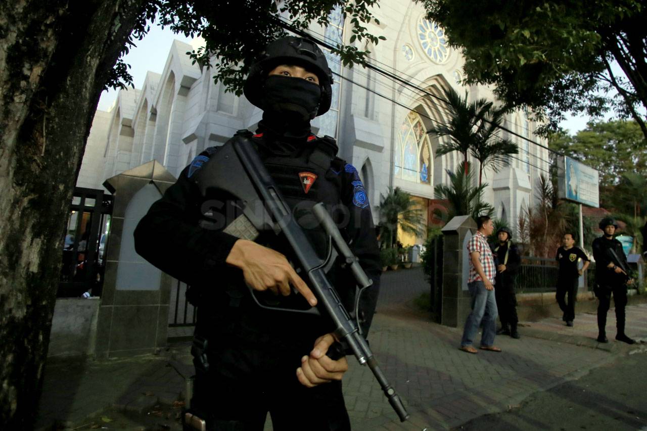Polisi Lakukan Pengamanan...