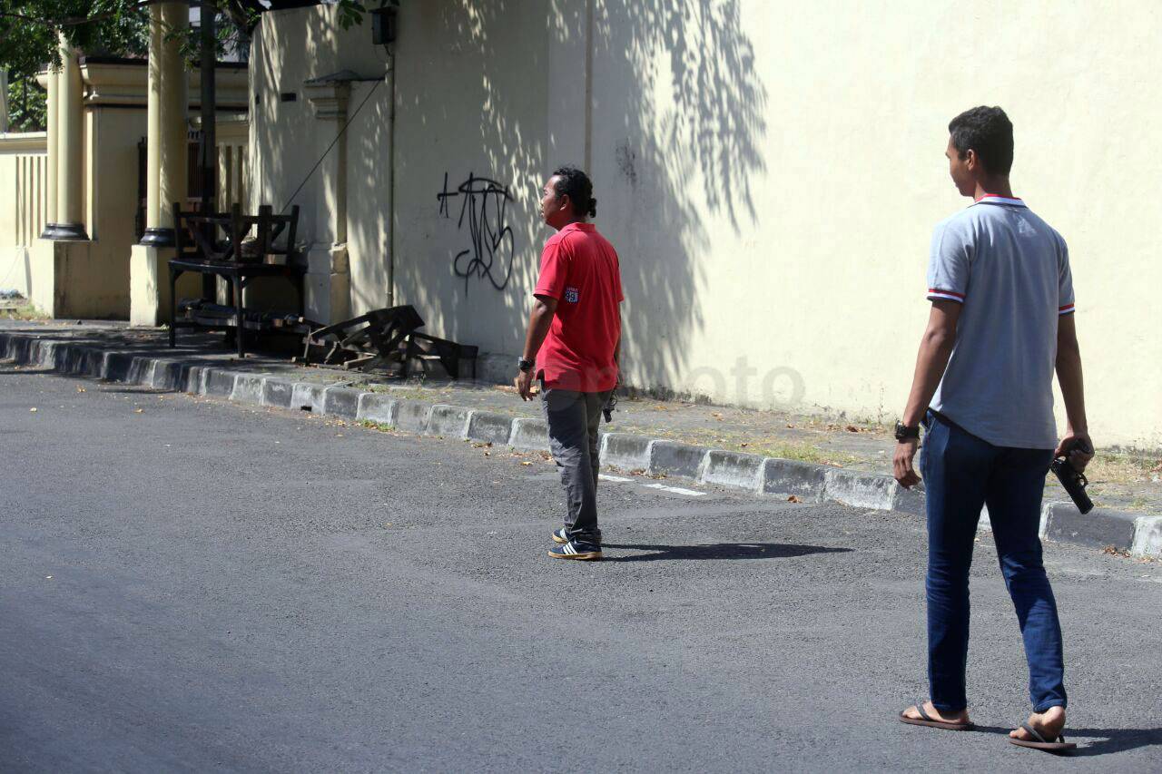 Pengamanan di Markas...