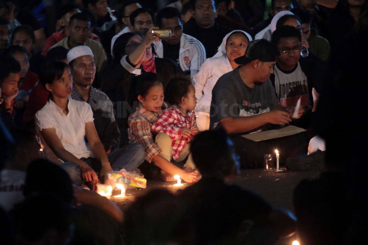 Aksi Damai Melawan Terorisme...
