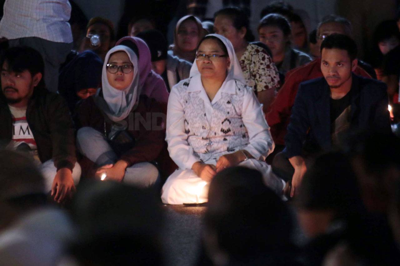 Aksi Damai Melawan Terorisme...