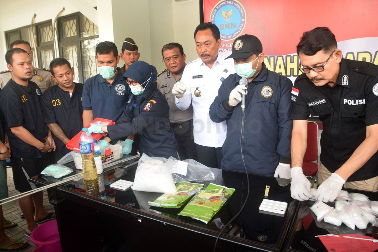 BNNP Jateng Musnahkan...