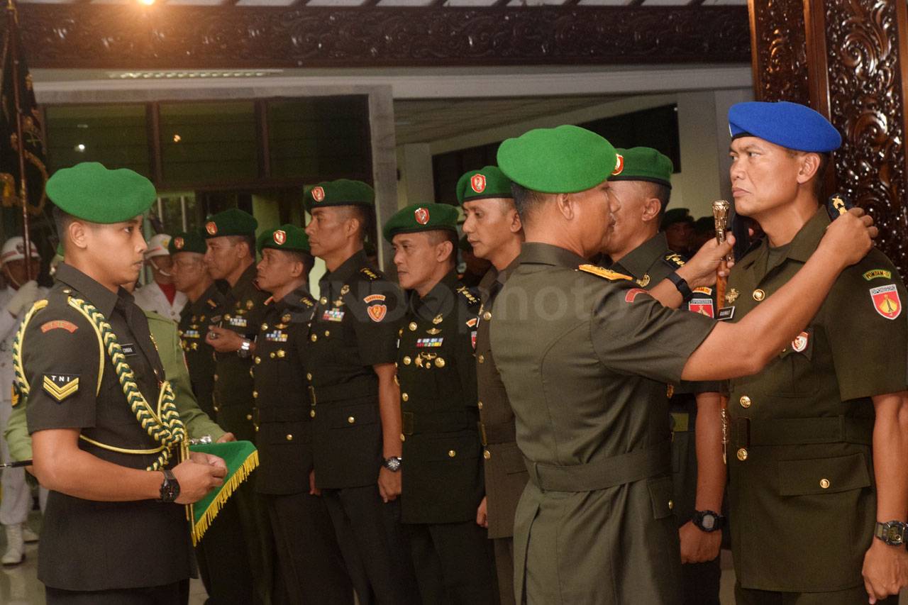 Pangdam Pimpin Sertijab...