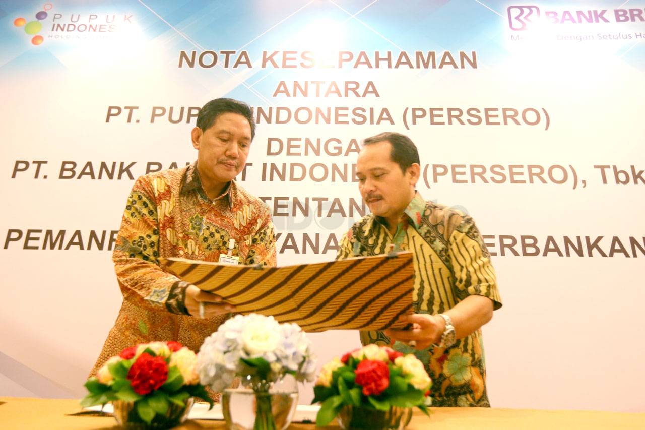BRI dan Pupuk Indonesia...