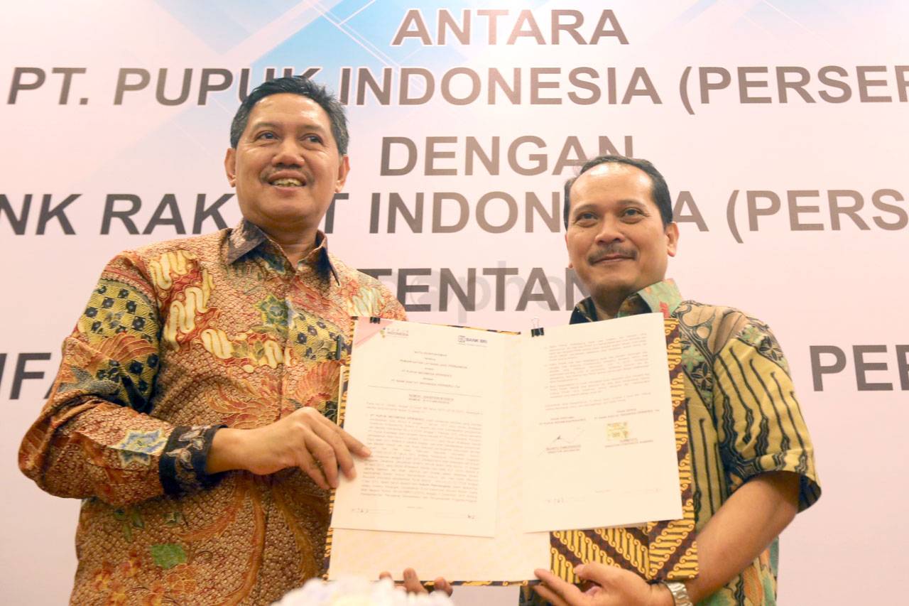 BRI dan Pupuk Indonesia...