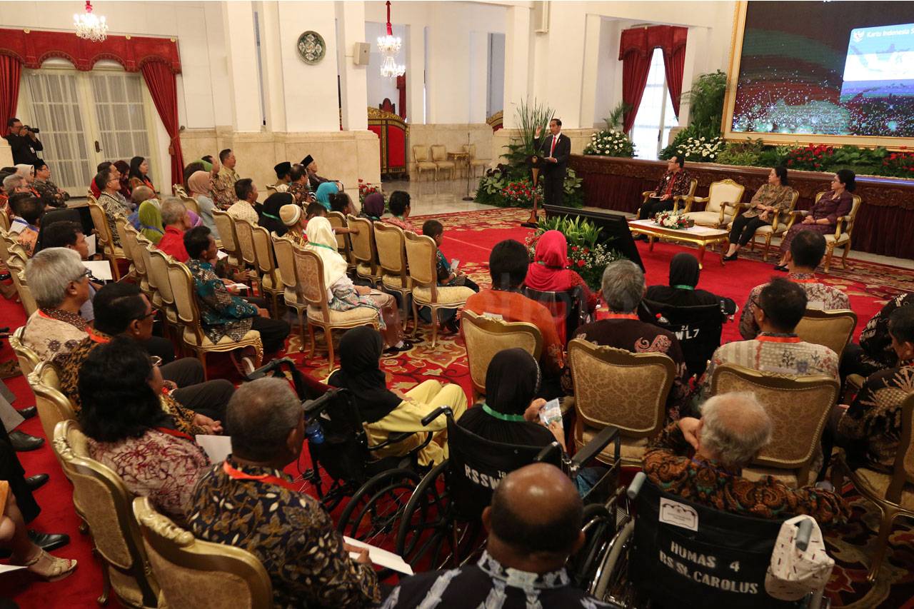 Presiden Jokowi Silaturahmi...