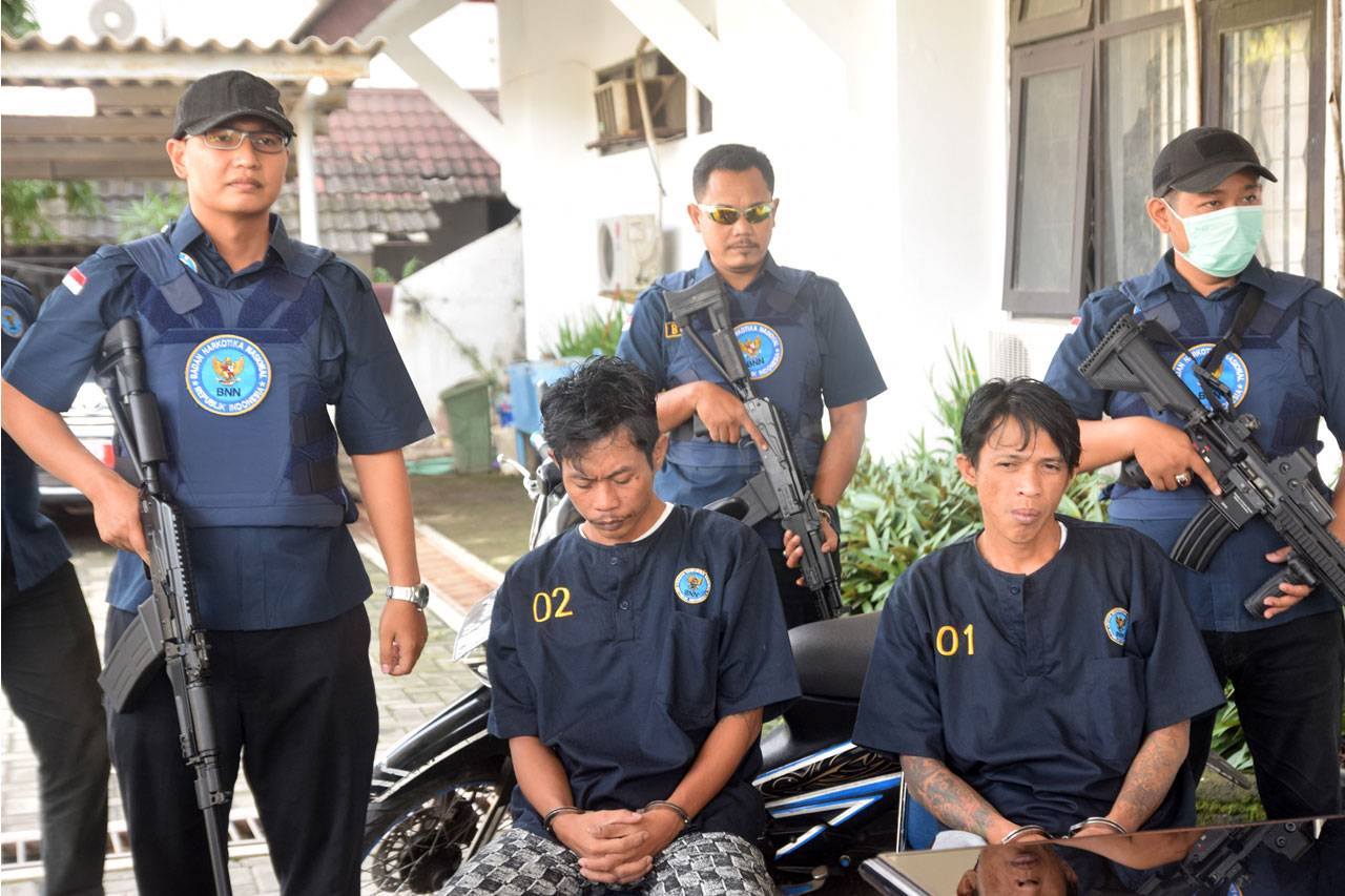 BNNP Jateng Bekuk Kurir...