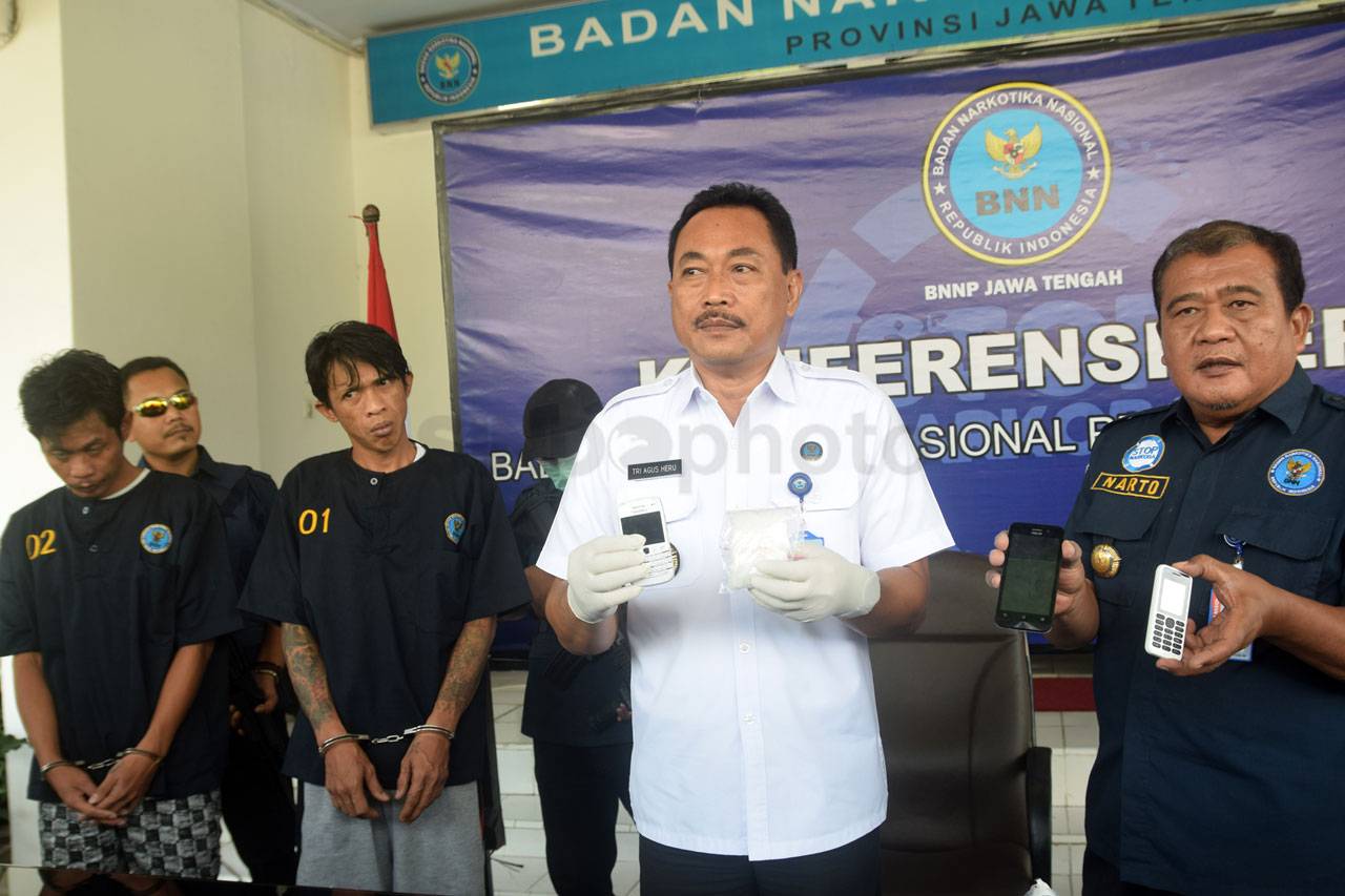 BNNP Jateng Bekuk Kurir...
